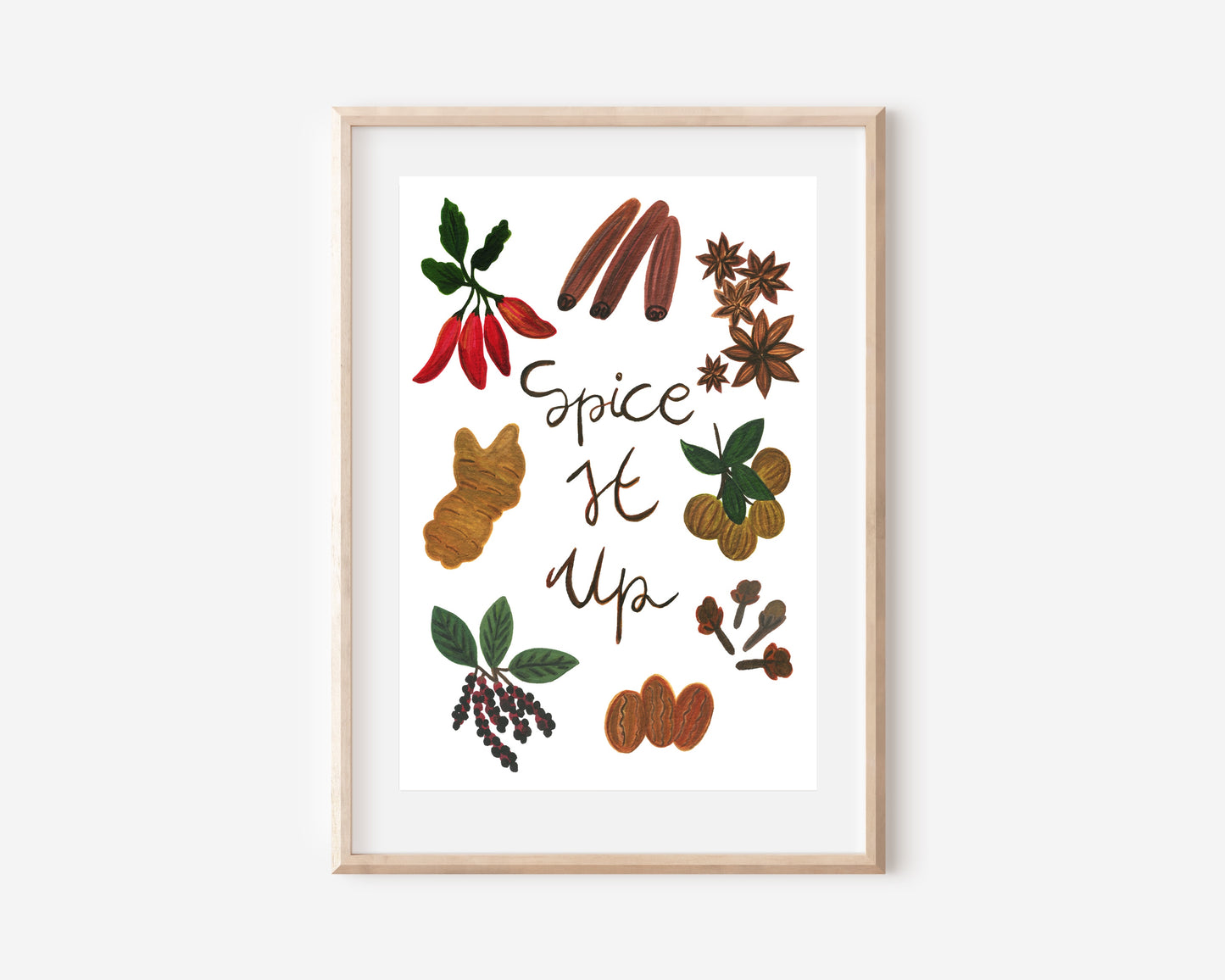 Spice It Up | Kitchen Spices Art Print