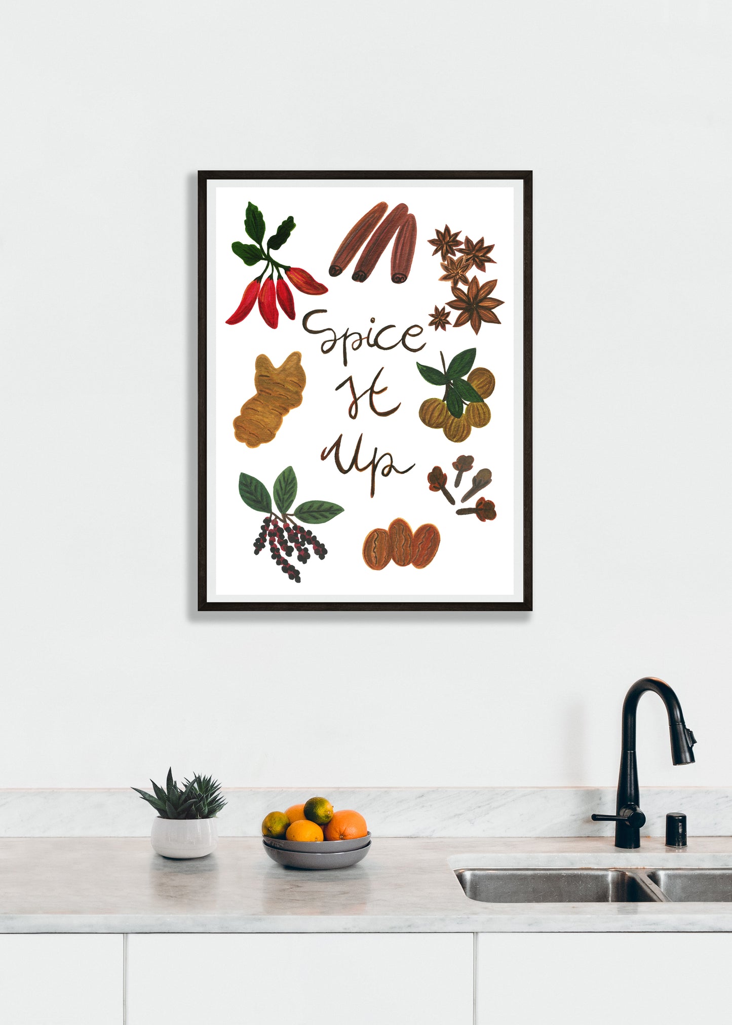 Spice It Up | Kitchen Spices Art Print
