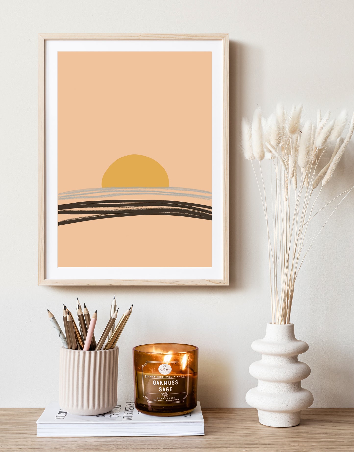 Sunset Illustration | Minimalist